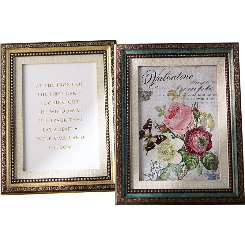 Simple Beauty Decoration Retro Table Setting Wall Hanging Gallery Photo Frame