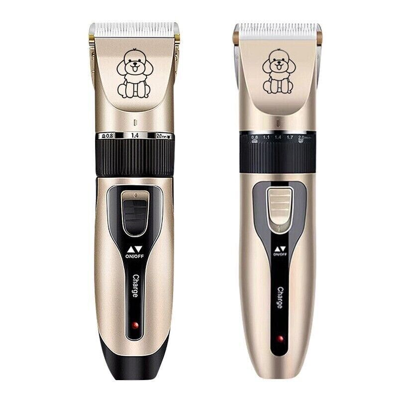 Pet Electric Clipper Pusher Hair Shave Claw Care Tool Nail Groom Grinder Dog Cat