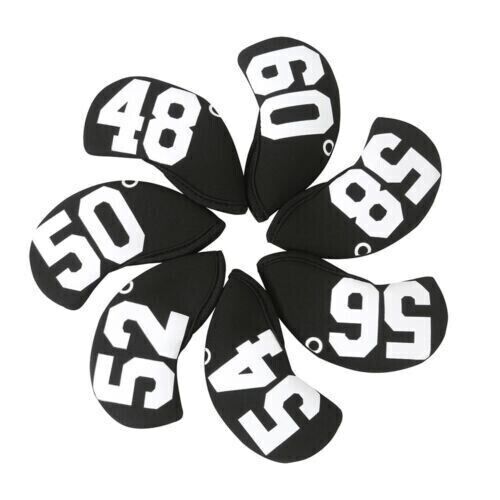 New Golf Iron Head Cover Protective Golf Iron Neoprene Sand Bar Set 7 Packs