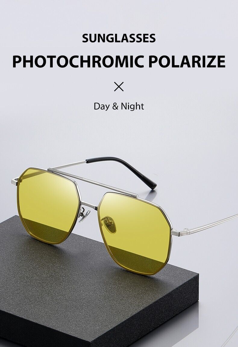 2023 Unisex Discoloration Anti UV400 Polarized Driving Cycling Sunglasses