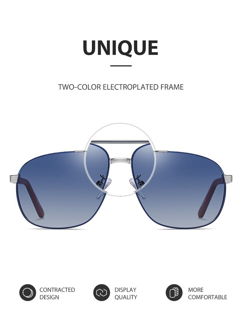 New Fashion Quality Frame Unisex Anti UV400 Polarized Driving Cycling Sunglasses