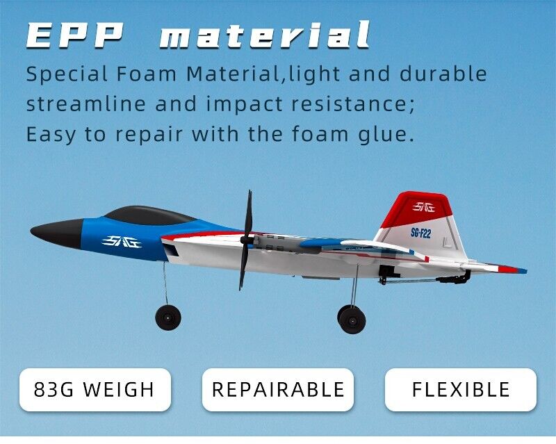 Aerobatic Fighter SG-F22 Aeromodelling Fixed Wing Toys Remote Control Aircraft