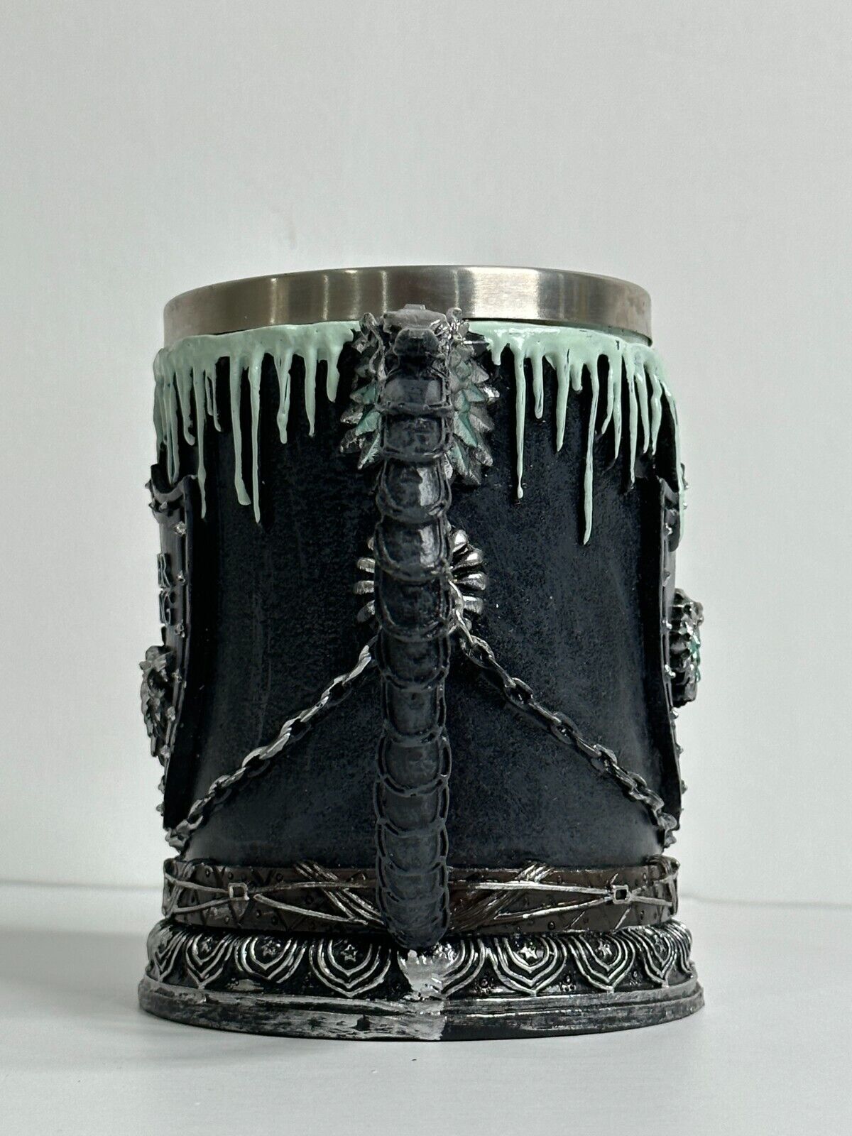 Creative Stainless Steel Mark Water Coffee Tall Cup Ice And Fire Game Cup Bottle