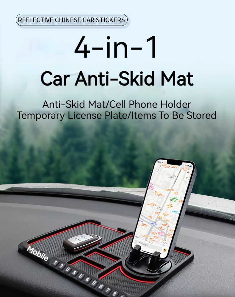 Anti Skid Car Pad Mobile Phone Holder Dashboard Mount Mat Non Slip Grip Stand