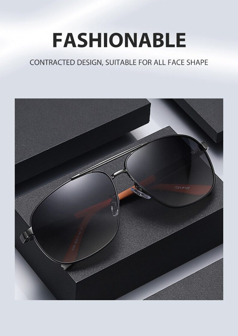 New Fashion Quality Frame Unisex Anti UV400 Polarized Driving Cycling Sunglasses