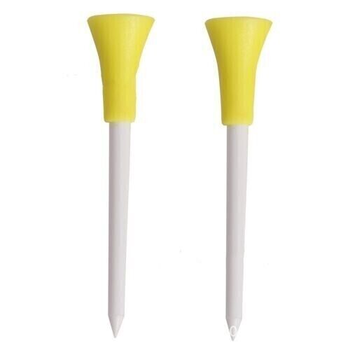 New Golf Tees 83mm Multi Color Plastic With Soft Rubber Cushion Top Quality