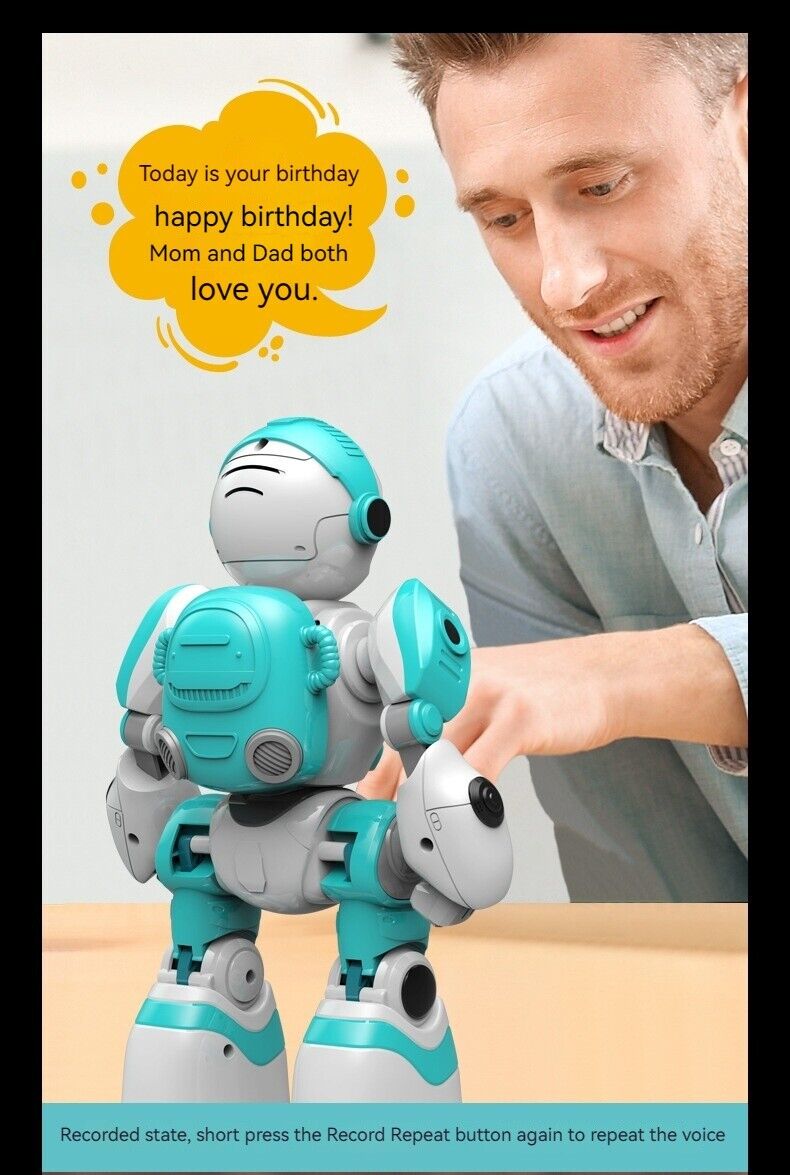 Smart Robot Recording Voice Changing Interactive Gesture Remote Control Toy