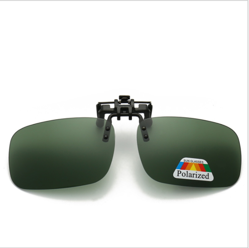 Unisex Polarized Clip On Flip up Sunglasses UV 400 Protection Driving glasses