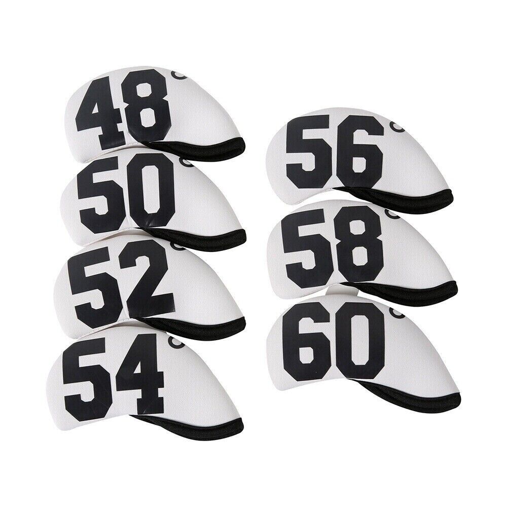New Golf Iron Head Cover Protective Golf Iron Neoprene Sand Bar Set 7 Packs
