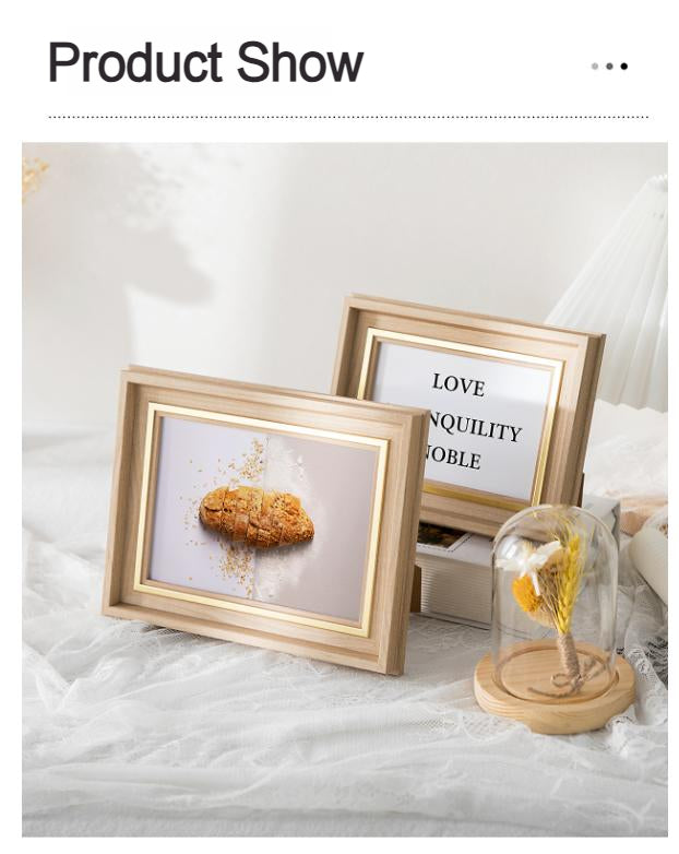 Simple Beauty Modern Literary Gallery Picture Family Photo Frame Hang On Put