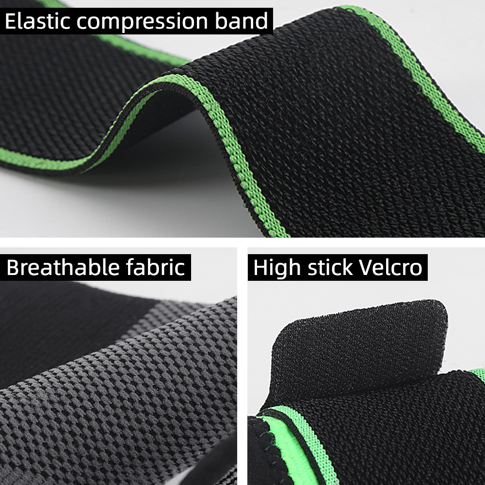 Breathable Sports Weight Lifting Fitness Basketball Pressure Knitted Wrist Guard