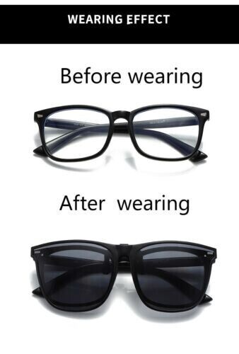 2023 Fashion Unisex Clip On Sunglasses Polarized Large Frame Short-sighted