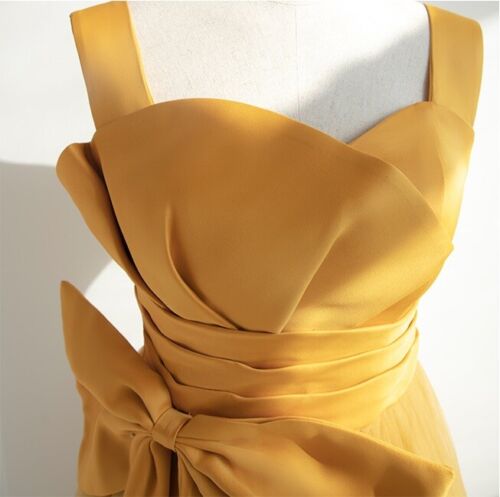 Women Formal Cold Shoulder Evening Wedding Cocktail Prom Bridesmaid Gown Dress