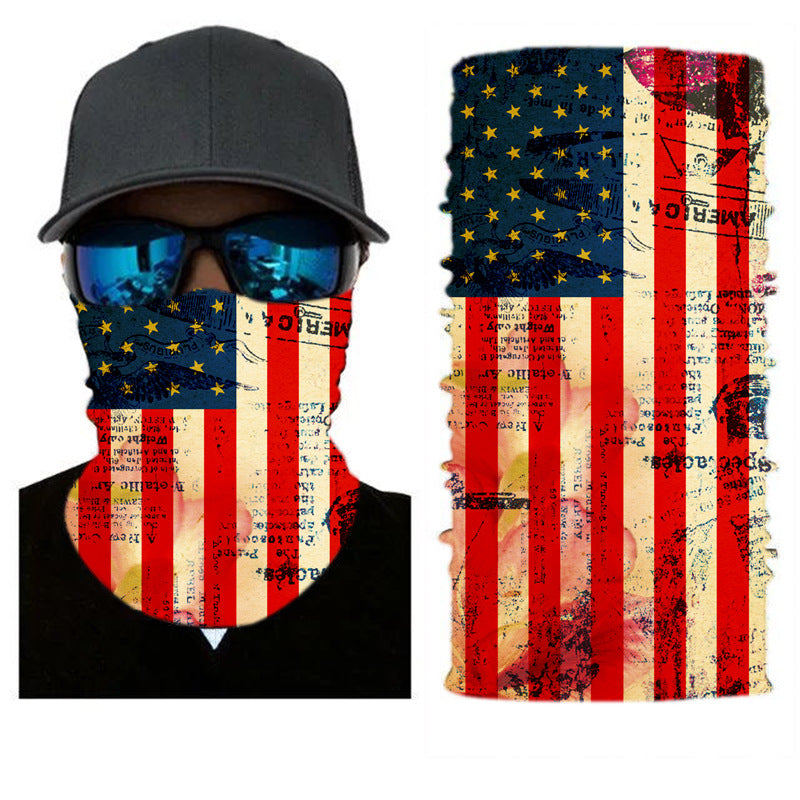 Camouflage Neck Gaiters Bandanas Fabric Cycling Motorcycle Fashion Face Masks