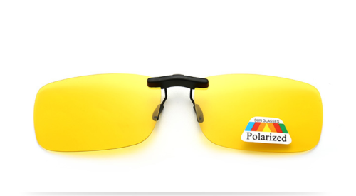 NEW 1pcs Polarized UV400 Sunglasses Clip On Driving Glasses Night Vision Len