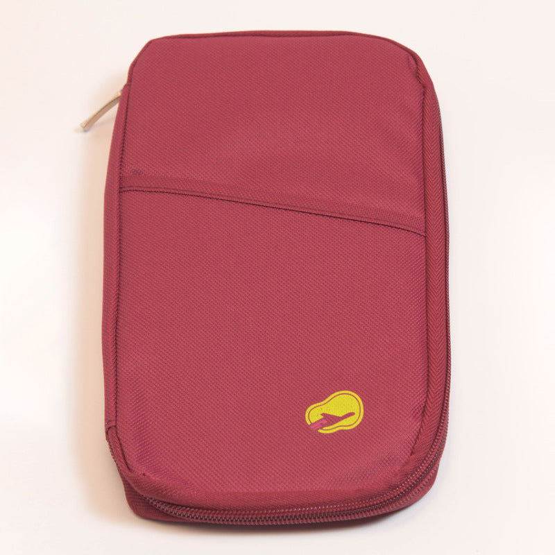 NEW TRAVEL PASSPORT HOLDER WALLET CREDIT CARD ORGANIZER BAG