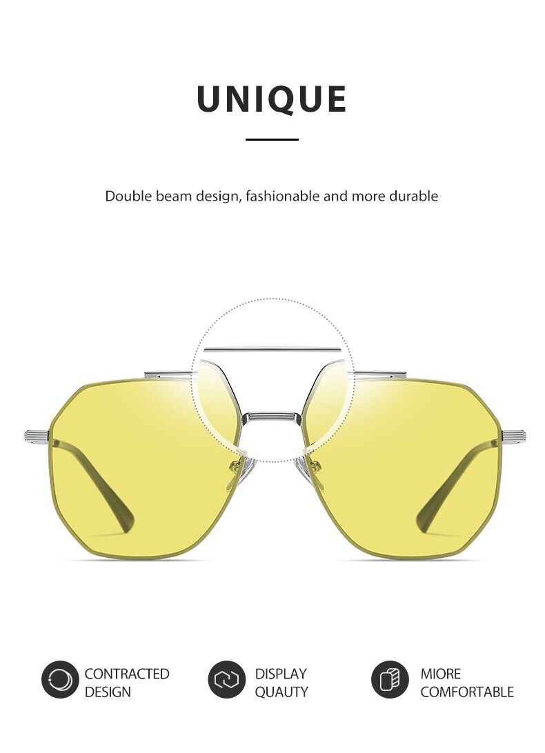 2023 Unisex Discoloration Anti UV400 Polarized Driving Cycling Sunglasses