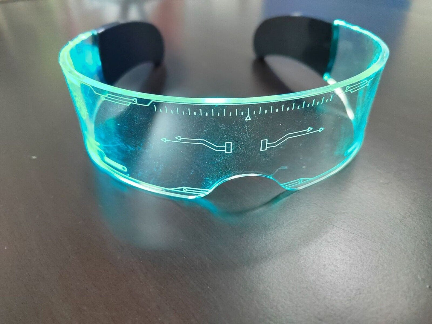 Fashion Colorful Luminous Glasses LED Light Party Up Eyeglasses Rechargeable