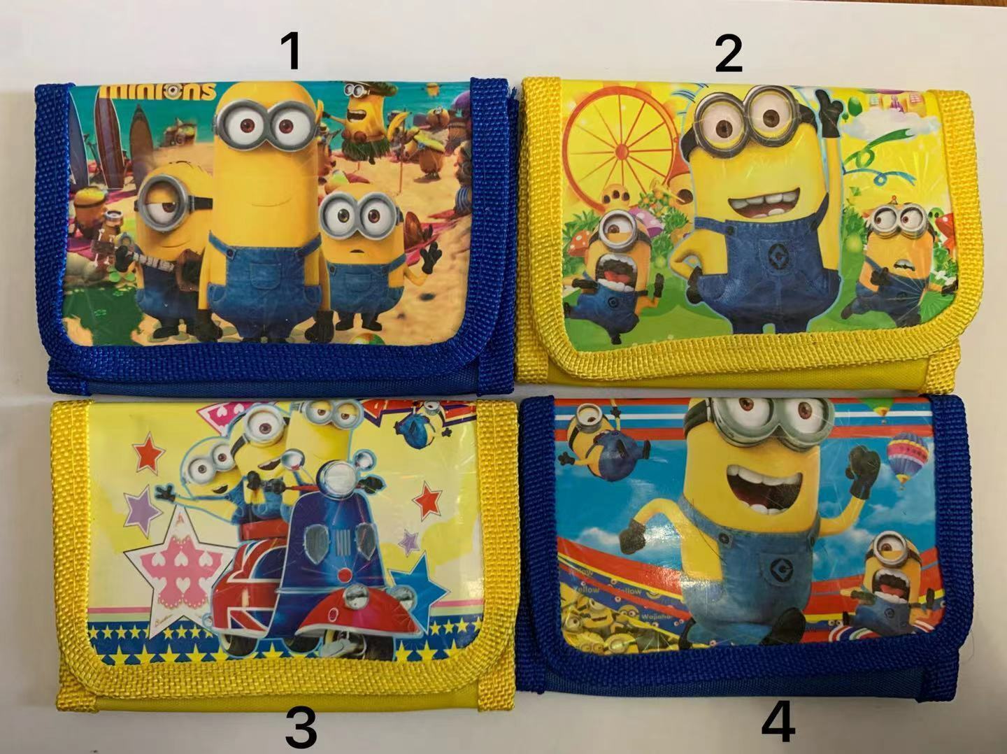 New Kids Children Purse Wallets Boys Girls Gift Idea Carton Purse