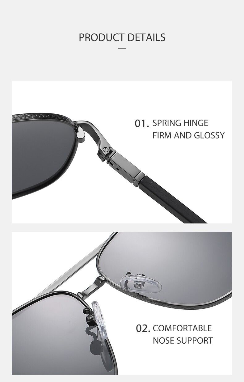 New Fashion Quality Frame Unisex Anti UV400 Polarized Driving Cycling Sunglasses