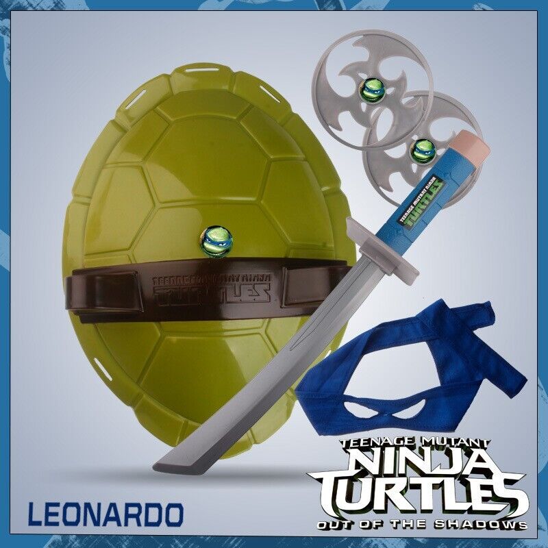 Performance Props Dress Up Ninja COS Turtle Shell Wearable Weapons Cartoon Toy
