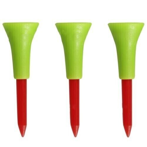 New Golf Tees 83mm Multi Color Plastic With Soft Rubber Cushion Top Quality