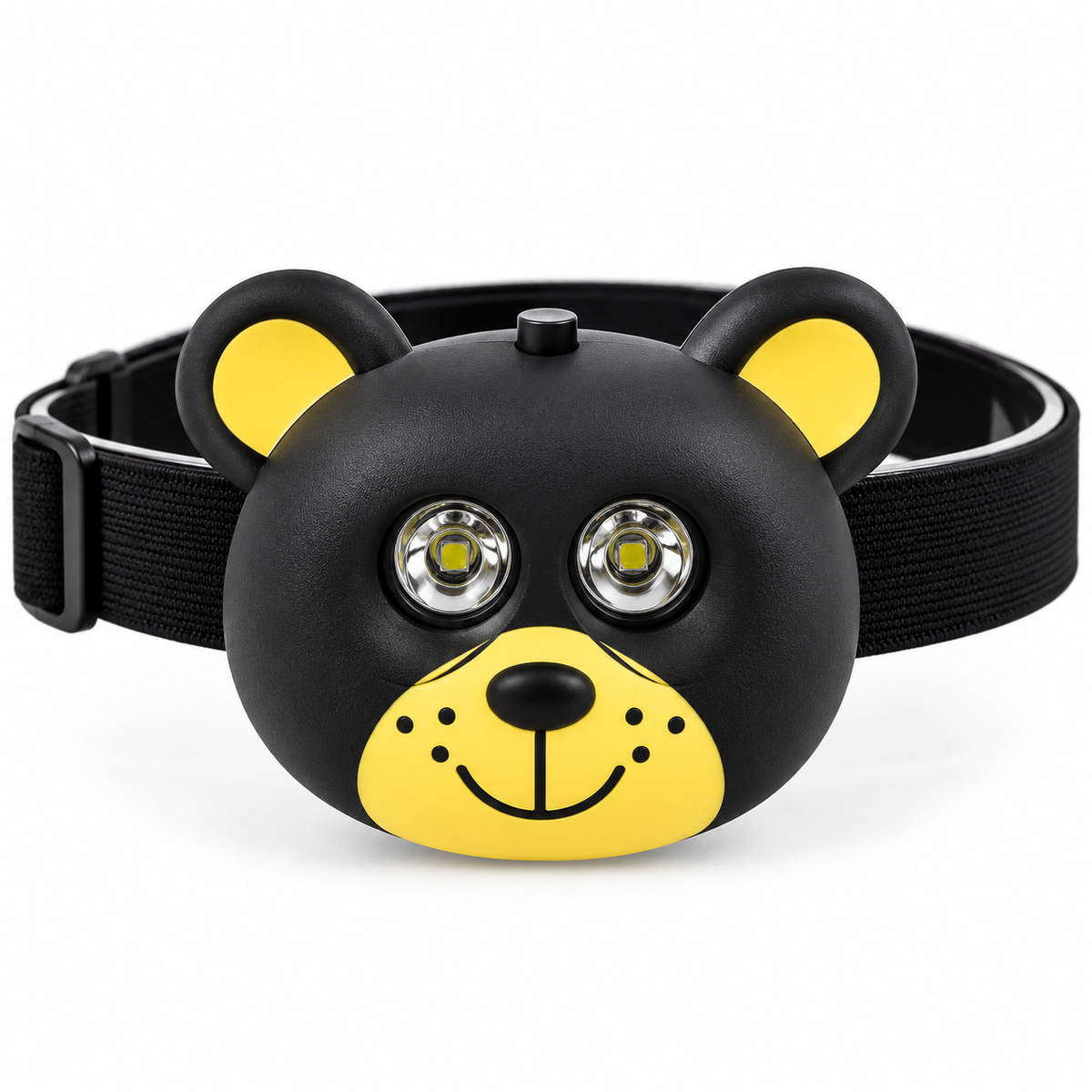 Cute Animal LED Head Torch Headlamp Adjustable Camping Light Flashlight