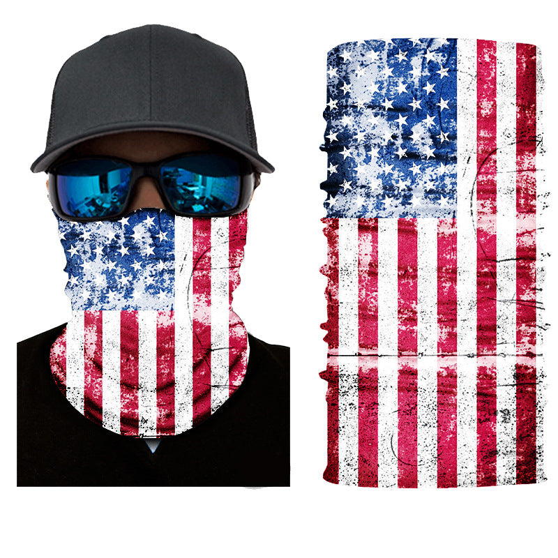 Camouflage Neck Gaiters Bandanas Fabric Cycling Motorcycle Fashion Face Masks