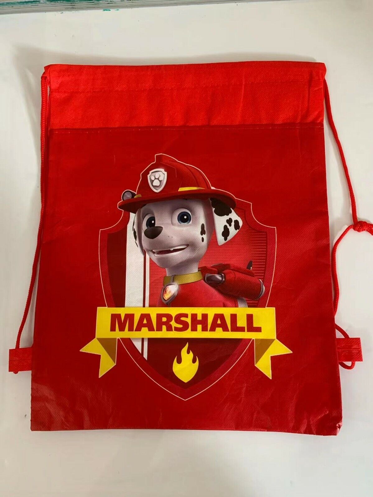 New Cartoon Drawstring Bag Library Girls Boys School Bag children kids Backpack