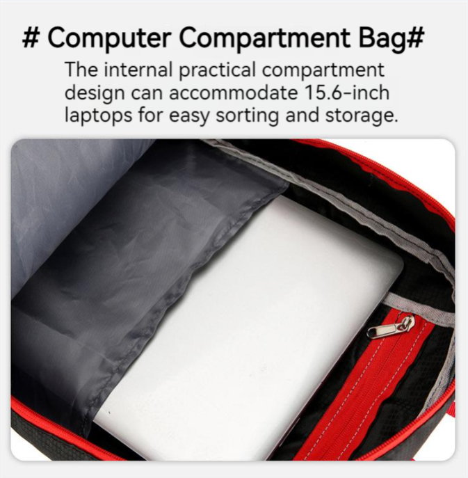 Outdoor Waterproof Light Leisure Folding Mountaineering Hiking Bike Shoulder Bag