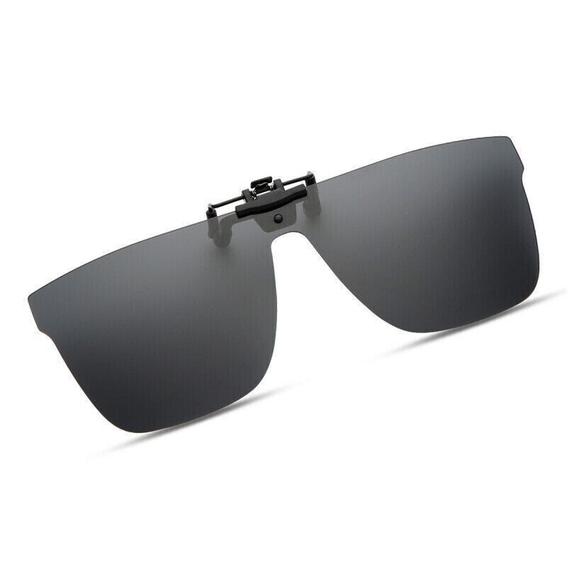 Fashion One-piece lens polarizing Multicolor Lens Retro Flip up Sunglasses Clip