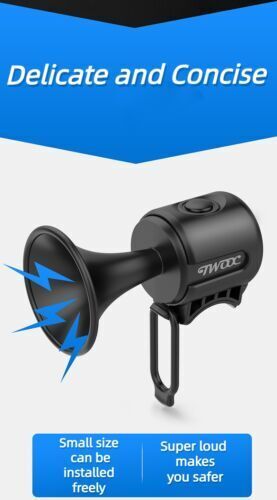 New Ride Equipped With EH-2 Electric Horn Mountain Bike Tram Scooter Bell