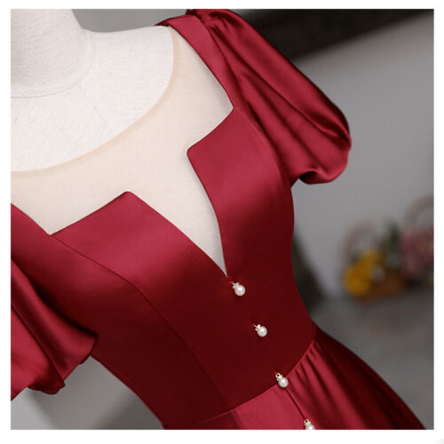 Women Formal Evening Wedding Long Maxi Cocktail Prom Bridesmaid Ball Gown Dress