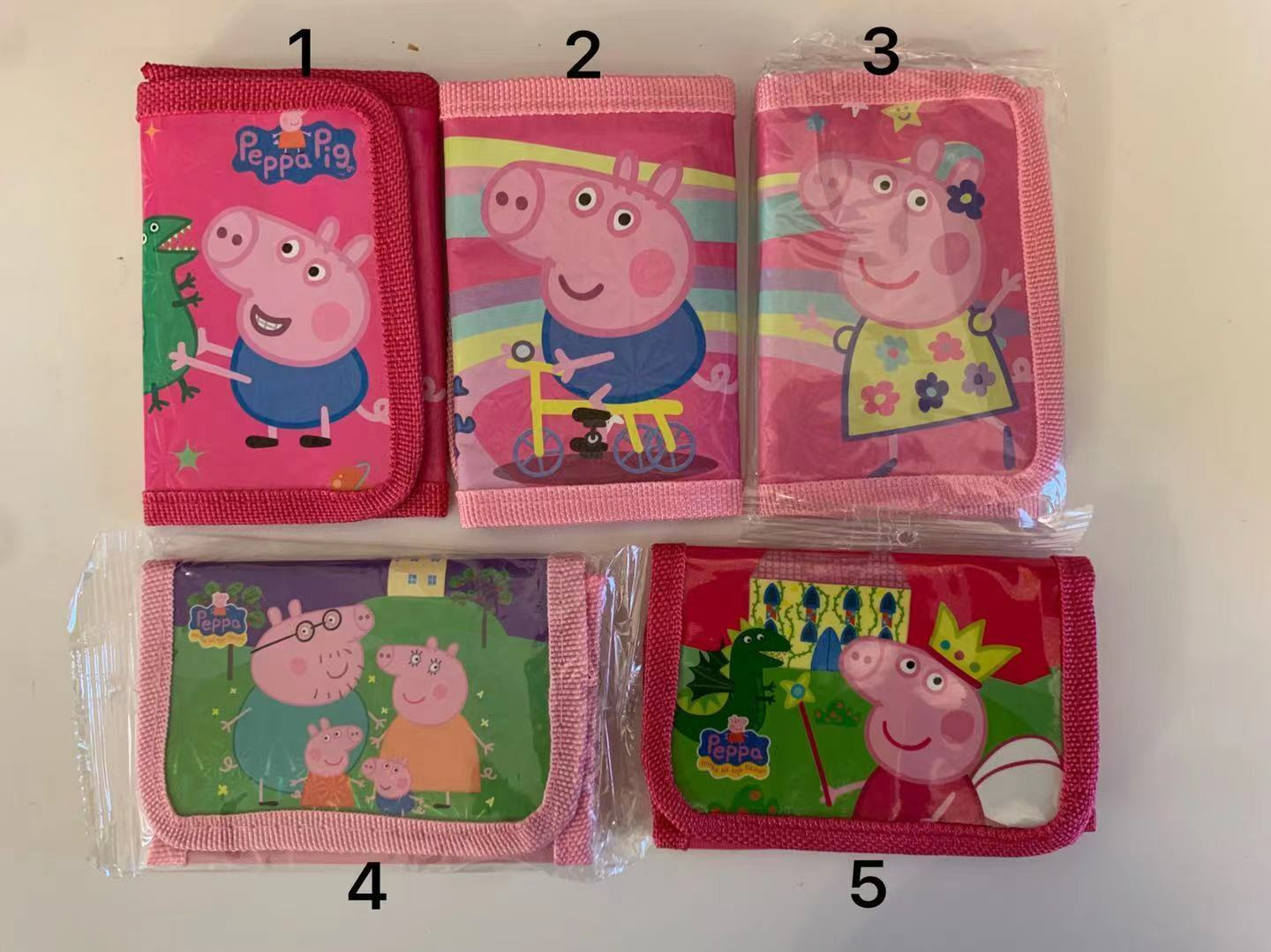 New Kids Children Purse Wallets Boys Girls Gift Idea Carton Purse