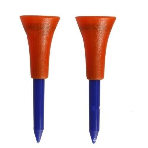 New Golf Tees 83mm Multi Color Plastic With Soft Rubber Cushion Top Quality