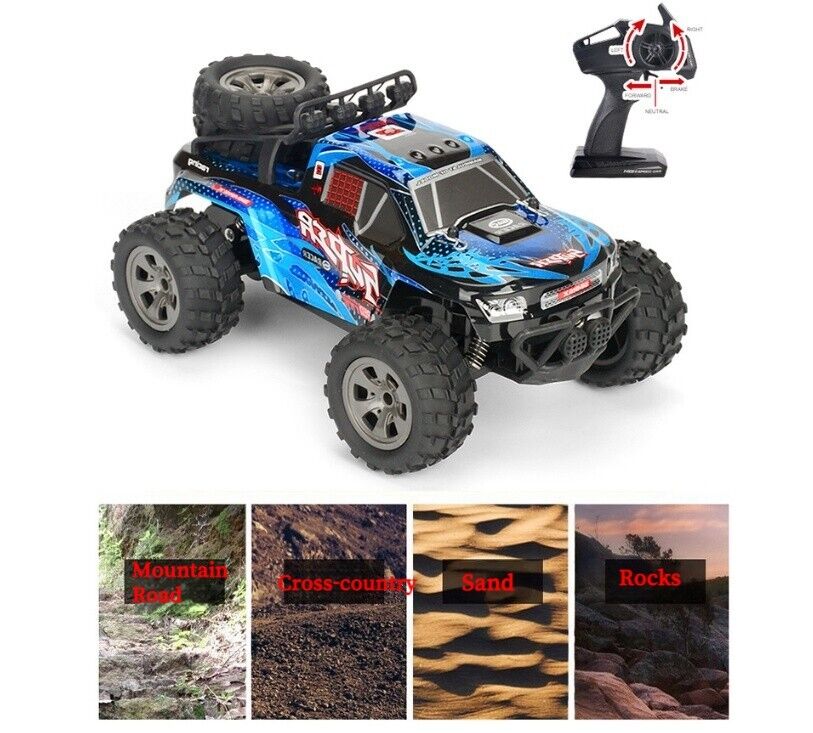 2.4GHz High Speed Racing Charging Remote Control Off-road Vehicle Toy Car Gift