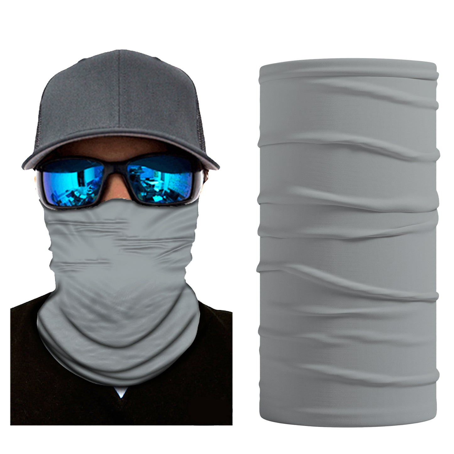 Pure Colour Gradient Series Sunscreen Cycling Neckerchief Bandanas Fabric Mask