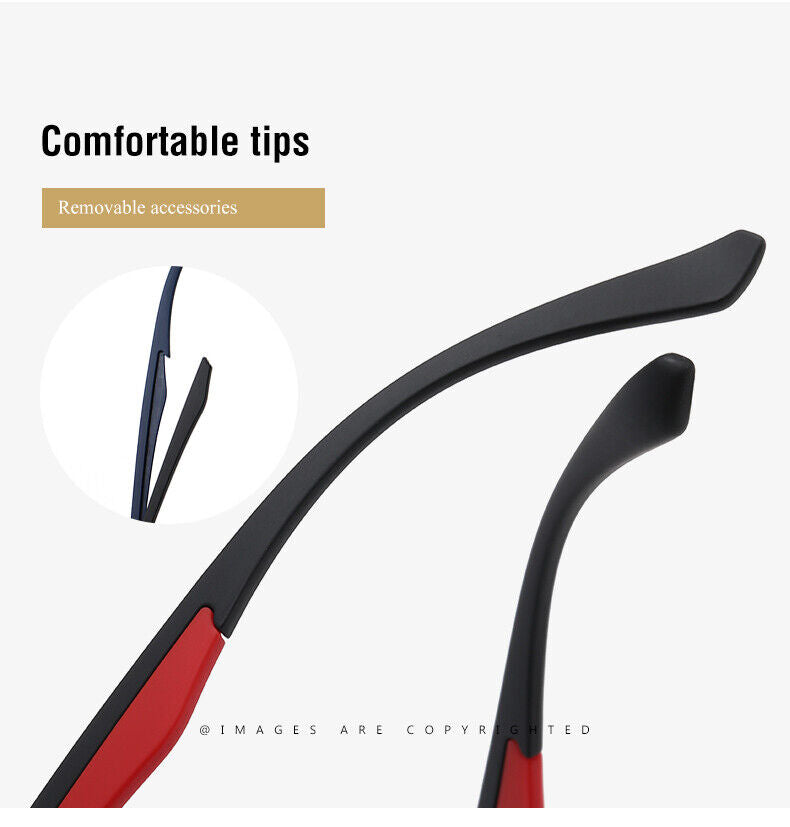 Men Polarized UV400 Sunglasses Glasses Sports Driving Fishing Eyewear 7 color