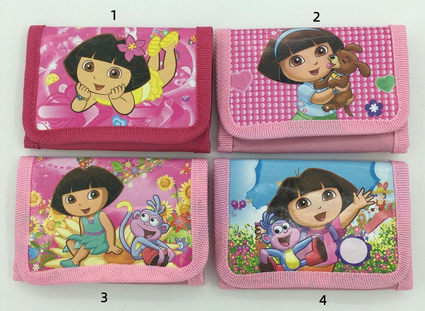 New Kids Children Carton Three Fold Purse Wallets Boys Girls Gift Idea Purse
