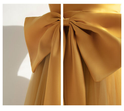 Women Formal Cold Shoulder Evening Wedding Cocktail Prom Bridesmaid Gown Dress