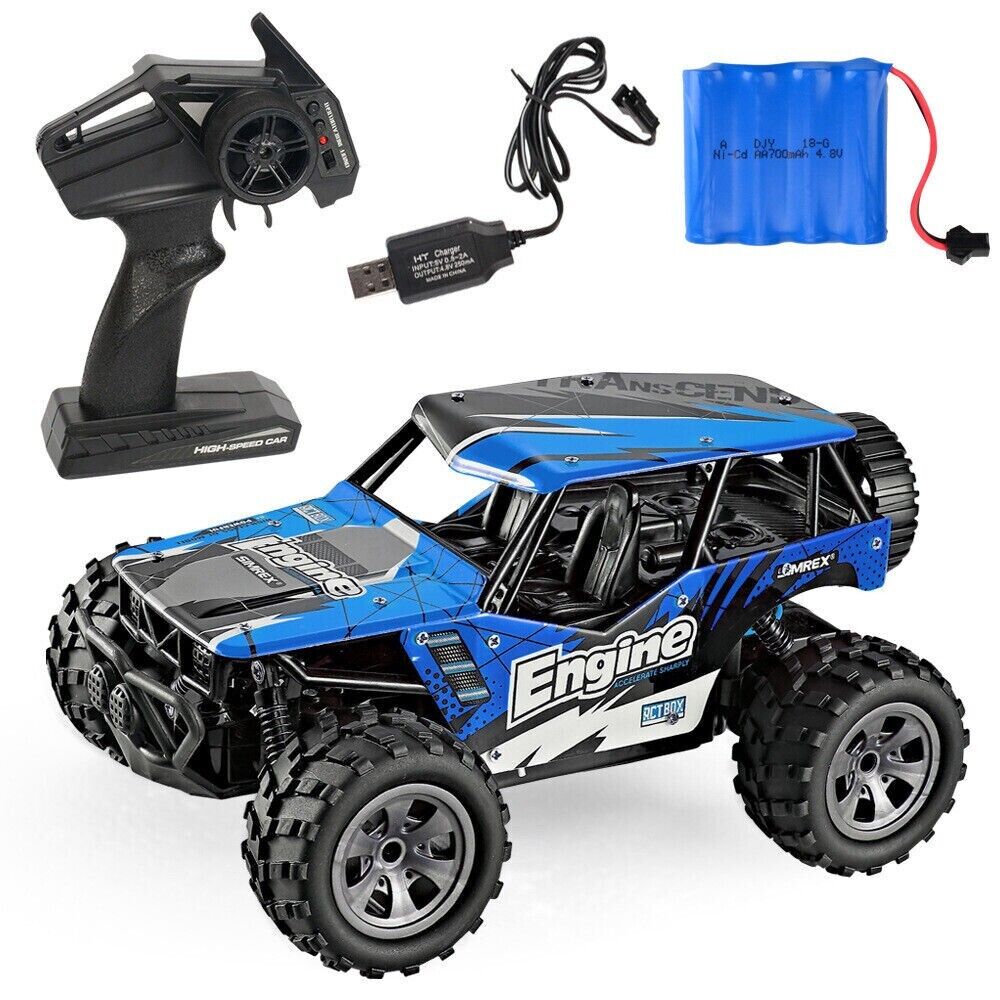 High Speed Off Road 1:18 2.4GHz Vehicle Remote Control Electric Car Toy Boy Gift