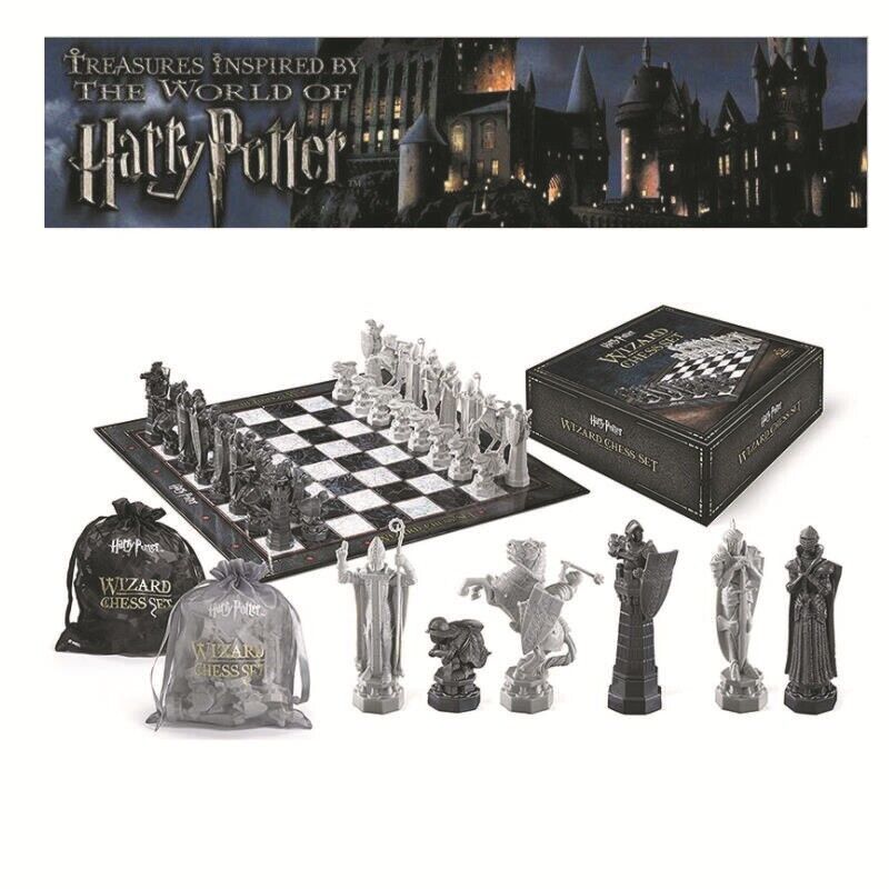 Harry Potter Wizard Chess Set Handmade Table Board Games Cartoon Kid Toy Gift