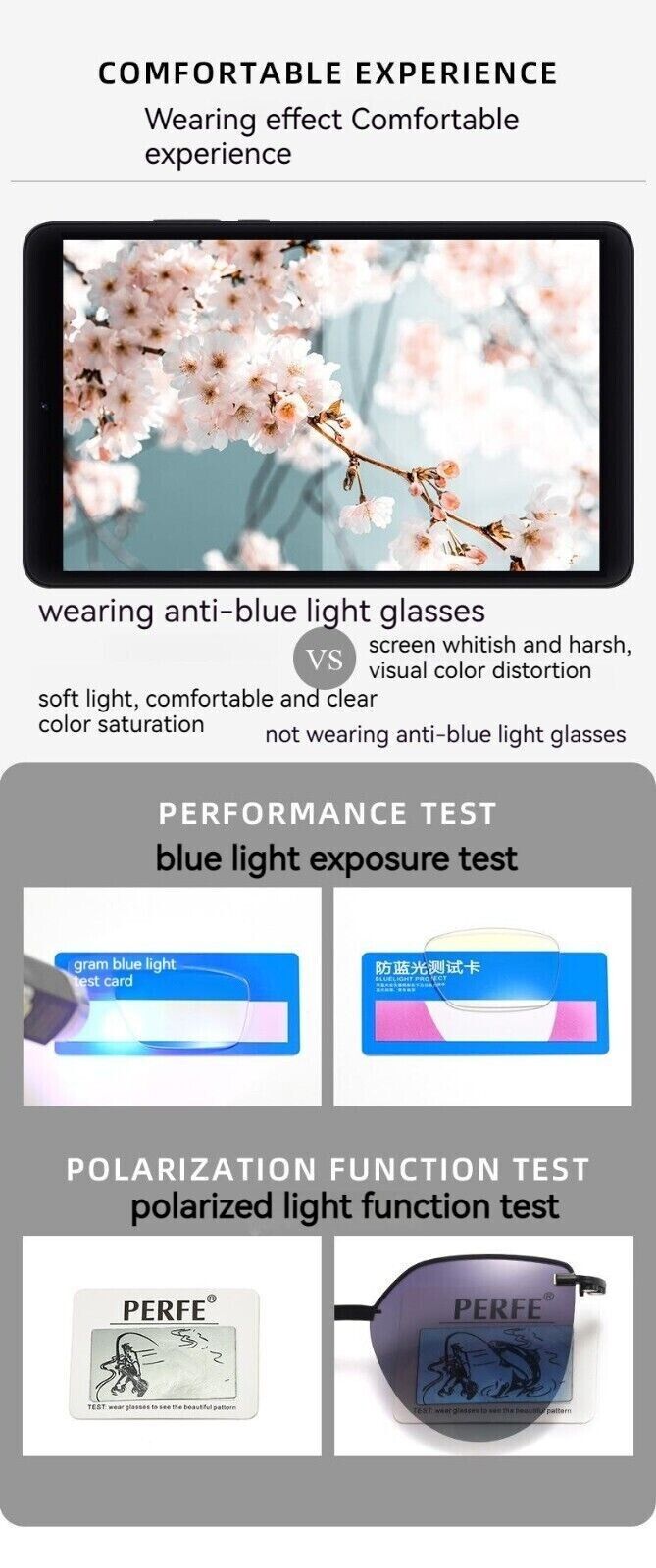 Women Anti Blue Ray Magnetic Suction Clip UV400 Polarized Two Use Sunglasses Set