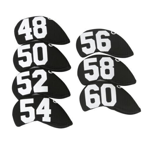 New Golf Iron Head Cover Protective Golf Iron Neoprene Sand Bar Set 7 Packs