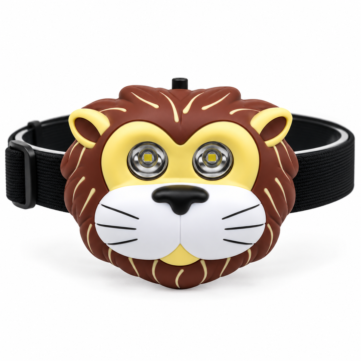 Cute Animal LED Head Torch Headlamp Adjustable Camping Light Flashlight