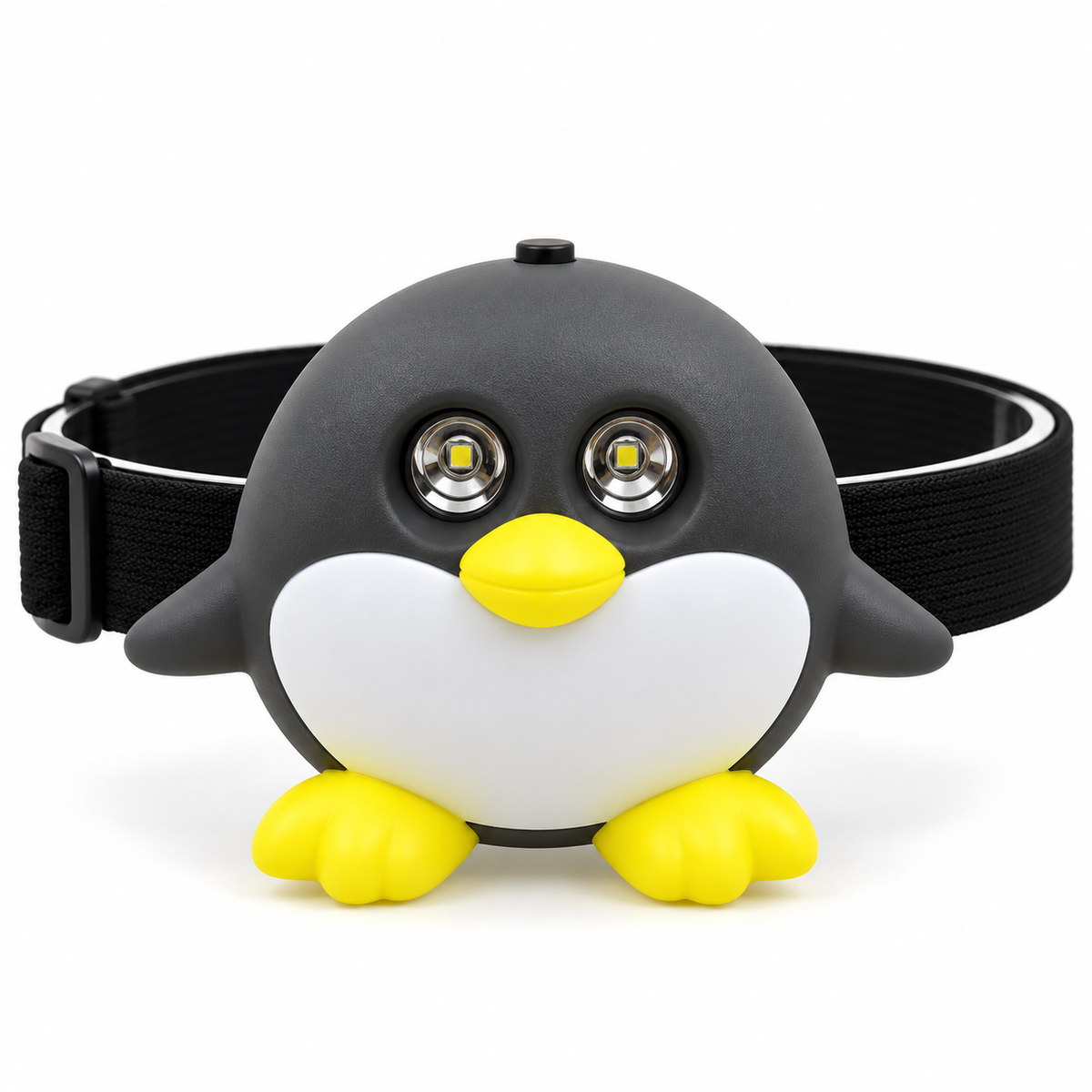 Cute Animal LED Head Torch Headlamp Adjustable Camping Light Flashlight