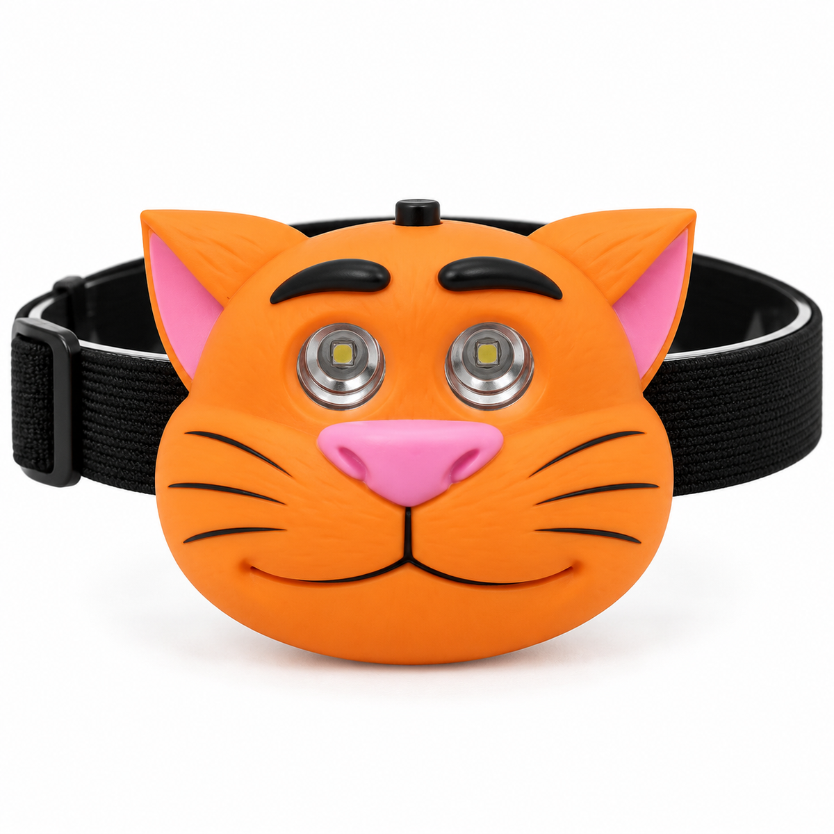 Cute Animal LED Head Torch Headlamp Adjustable Camping Light Flashlight