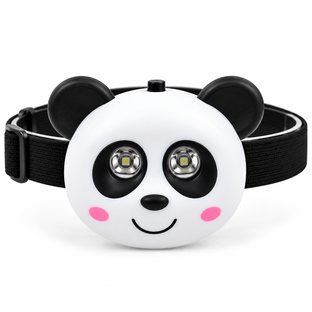 Cute Animal LED Head Torch Headlamp Adjustable Camping Light Flashlight