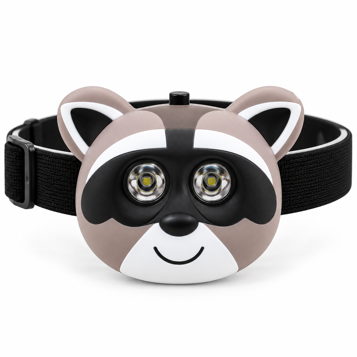 Cute Animal LED Head Torch Headlamp Adjustable Camping Light Flashlight