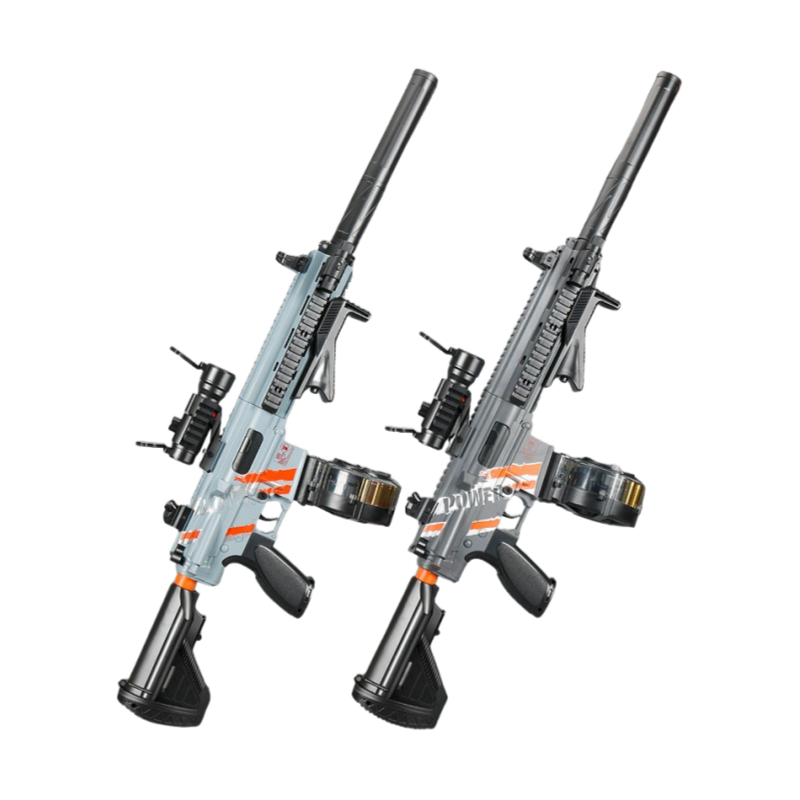 Kid Play Toy EVA Soft Foam Dart Blaster Manual & Electric Gun Shell Eject Effect